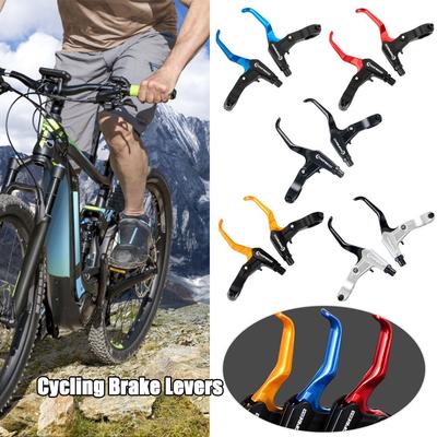 5 Colors 1Pair Aluminum Alloy Ultralight Bicycle BMX Brake Handle MTB Mountain Bike Cycling Brake Levers V/Disc Brake Lever