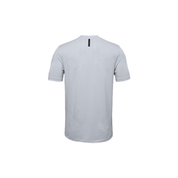 Under Armour Casual Sports Round Neck T-Shirt Men Tops Halo-Grey 1351448-014