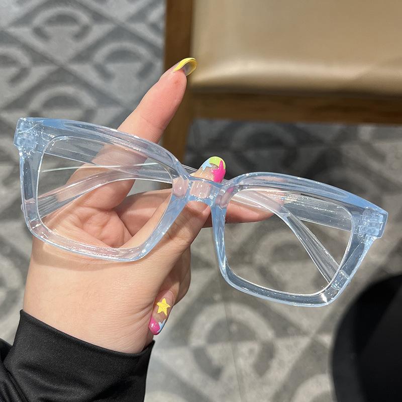 New Blue Light Blocking Glasses for Men Women Retro Computer Eyeglasses Optical Vintage Square Eyewear Anti-radiation