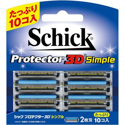Schick Protector 3d Egyszerű Borotvabetét 10 db