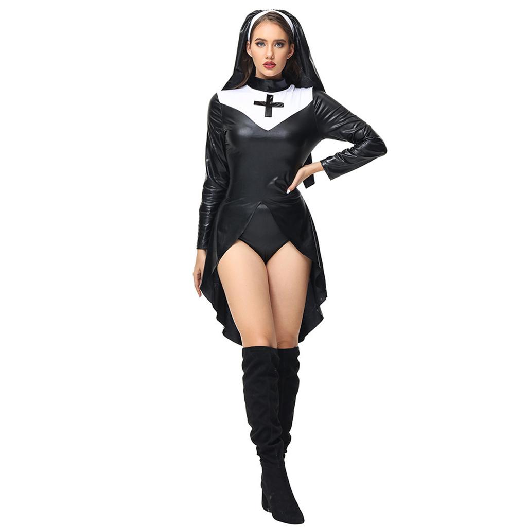 Damski Kostium Halloweenowy Sukienka Zestaw do Odgrywania Ról Imprezy Cosplay
