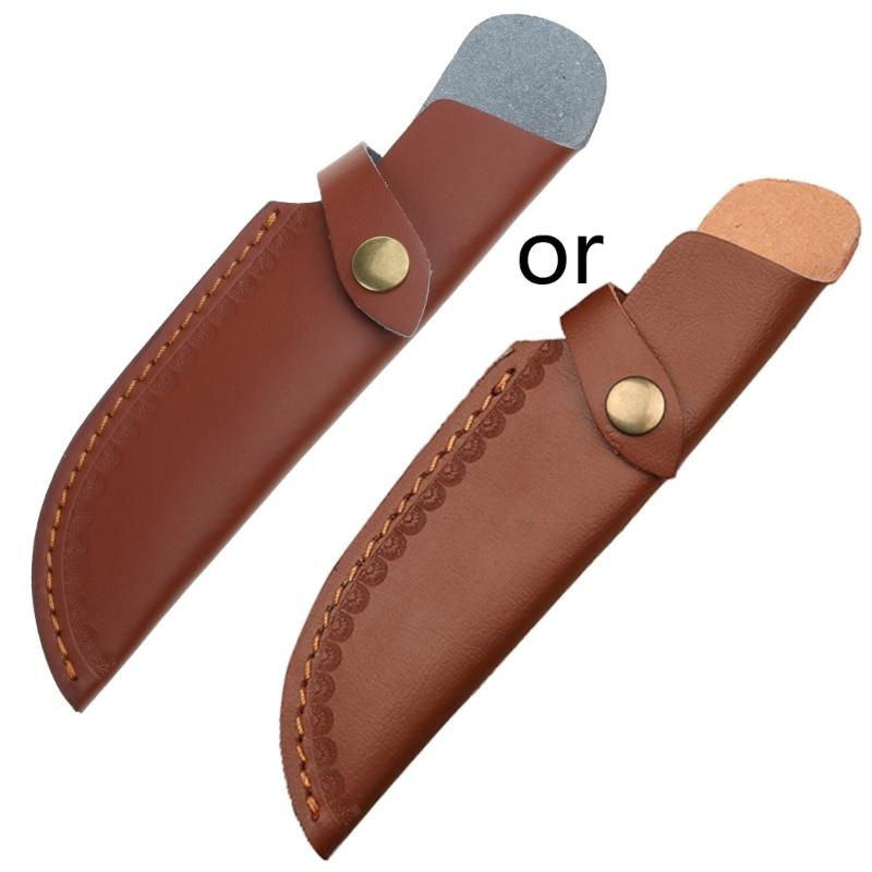Leathers Knife Sheath Protective Cover Folding Pocket Knife Holsters Holder Tool