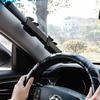 Sun Shade for Car Large Retractable Windshield Visor Protector Blocks UV Rays Auto Sunshade Fits Front Window Suction