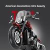 Technical MOC Motorcycle Building Bricks Kit Creative STEM Educational Construction Toys for Kids Gift DIY Assembly Model