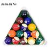 Jiahe Jiamei Large Crystal Resin 8-Ball Billiard Ball Set