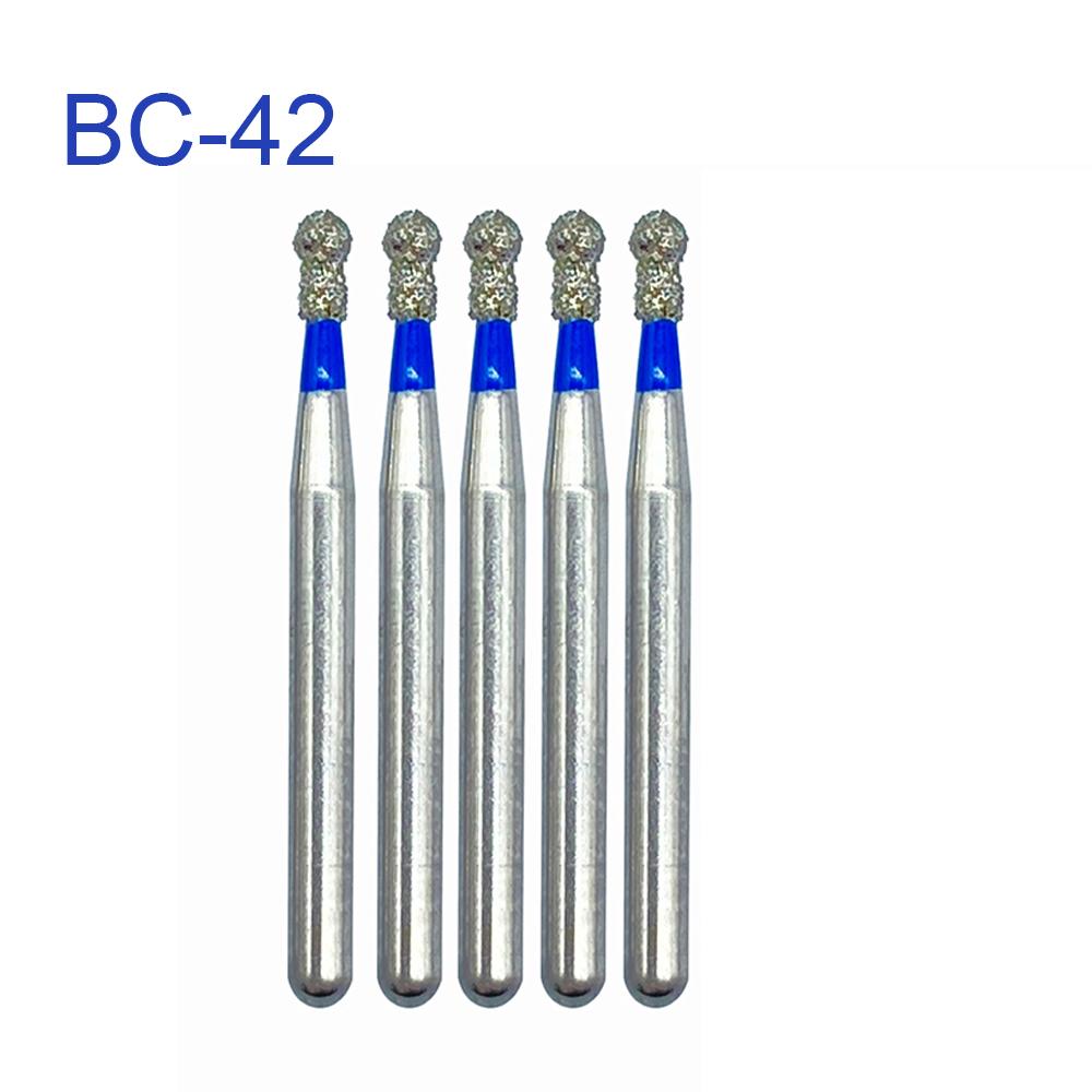 5Pcs/Pack, Jnsur Dental Diamond Burs Dental Drills For High Speed Handpiece Fg Dia 1.6Mm Dental Lab Technican Dentistry Material