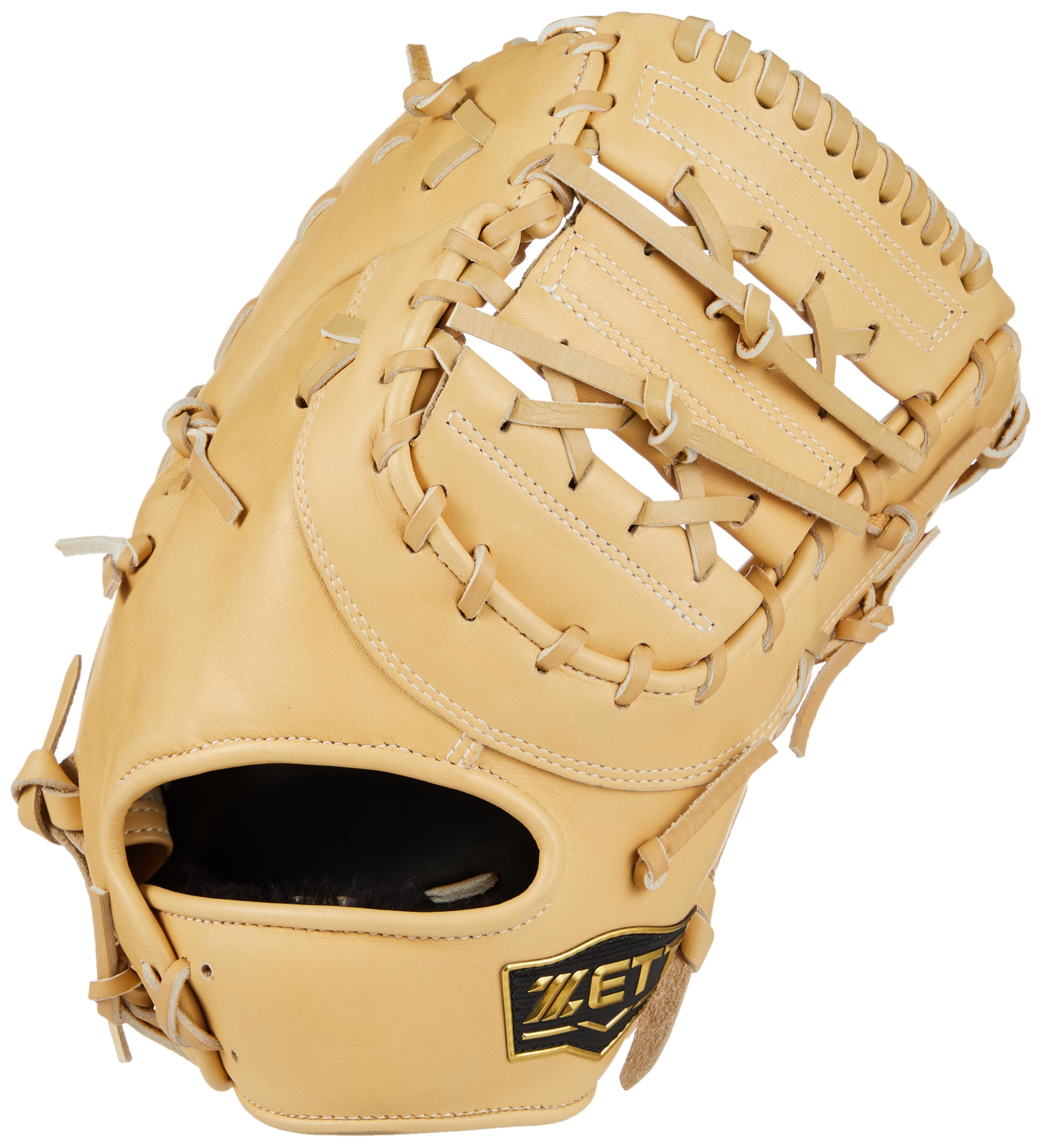 

ZETT Winning Road First Pastel Brown BRFB33513R Baseman s Mitt, (3200), Right-Handed Throw,