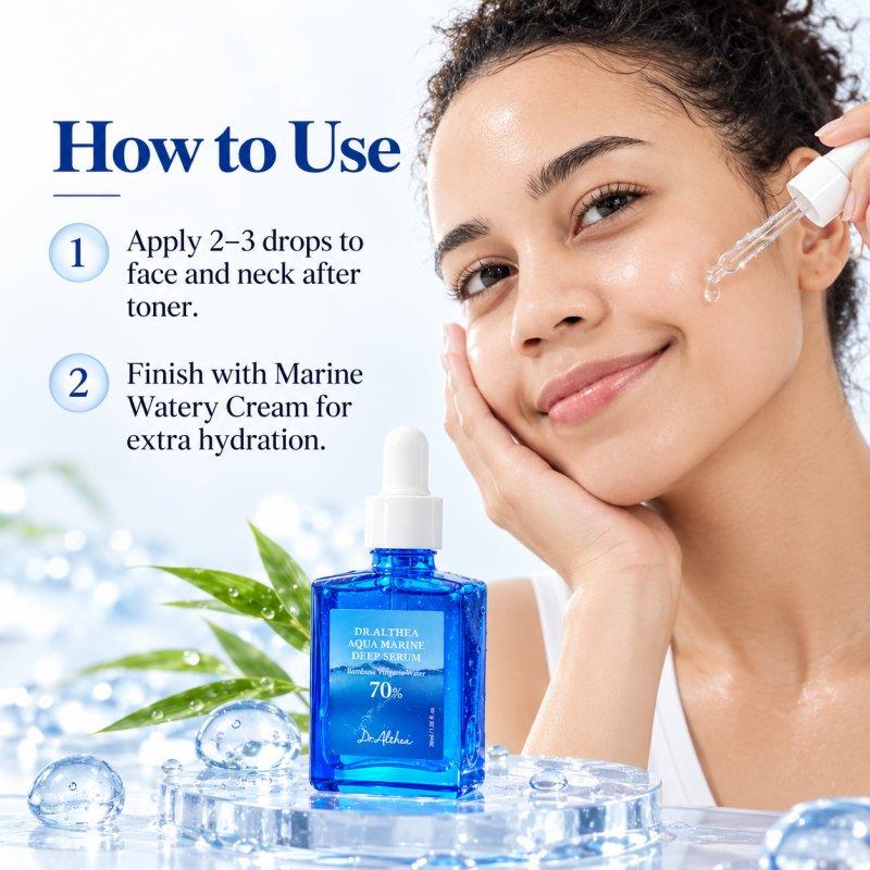 dr.Althea Aqua Marine Deep Serum 30ml Korean Vegan Skincare