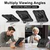 iPad 10th Tablet Protective Case with Rotating Bracket and Shoulder Strap