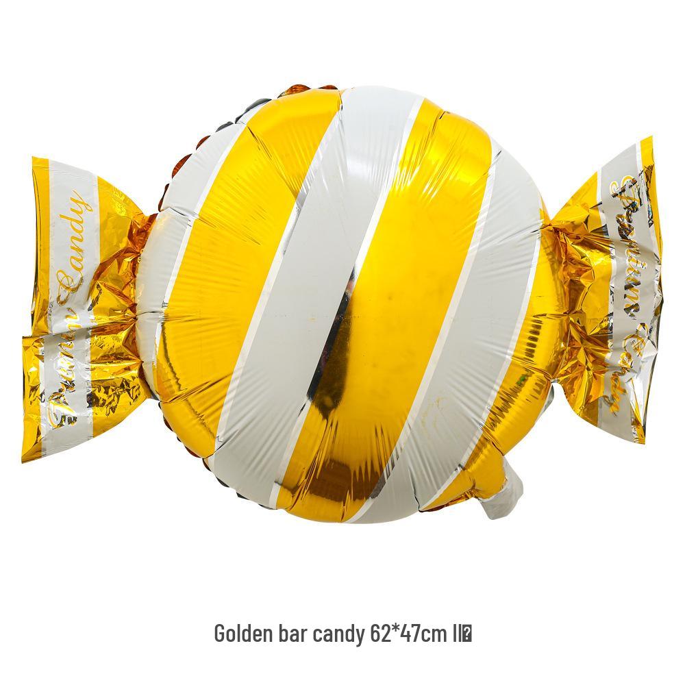 18" Aluminum Foil Pinwheel Candy Lollipop Balloon - Birthday & Christmas Party Decoration