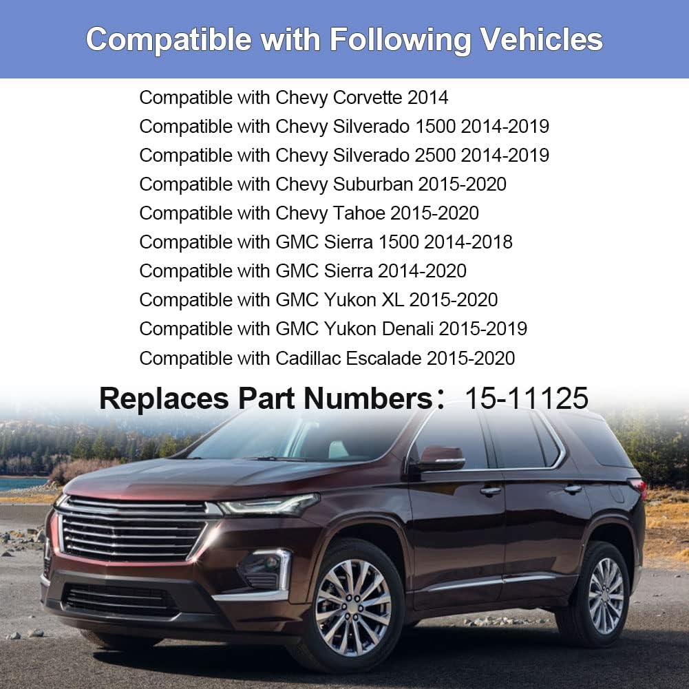 Engine Coolant Thermostat Housing Assembly Replacement For 15-11125 902-2090 Chevy Silverado Suburban Tahoe Corvette, GMC Sierra Yukon And Cadillac