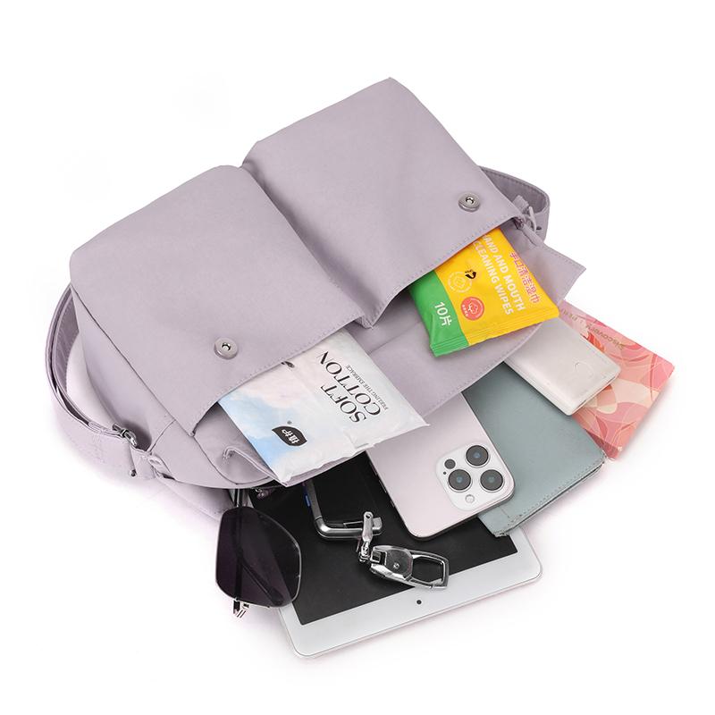 New Storage Lightweight Single Crossbody Bags Solid Nyl Yoga Fitness Women's Shoulder Bag Dry Wet Separati Swimming Tote Bag