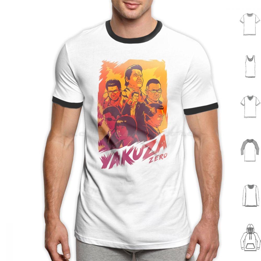 Yakuza Heroes T Shirt Big Size 100 Cotton Anime Games Yakuza O Dragon A Kazuma Kiryu Ryu Ga Gotoku Like Love Hero Trends