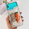 For Huawei Y7 2019 Phone Case Huawei Y7 Prime Pro (2019) DUB-LX1 LX2 LX3 Cute Panda Flower Pattern Soft Silicone TPU Cases