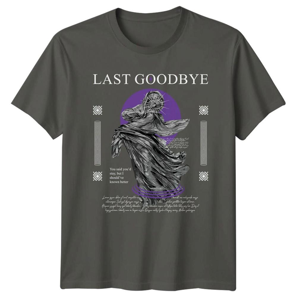 Last Goodbye Art Unisexs TShirt Unisexs Tee Unisex Graphic Top S