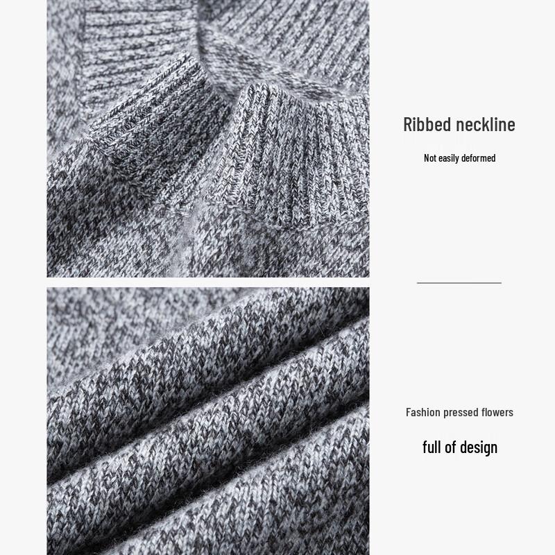 Lozi Men's 100% Cashmere Round Neck Sweater