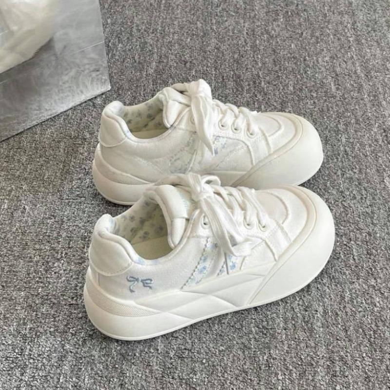 Casual board shoes women's new summer platform white shoes with skirts and bread shoes