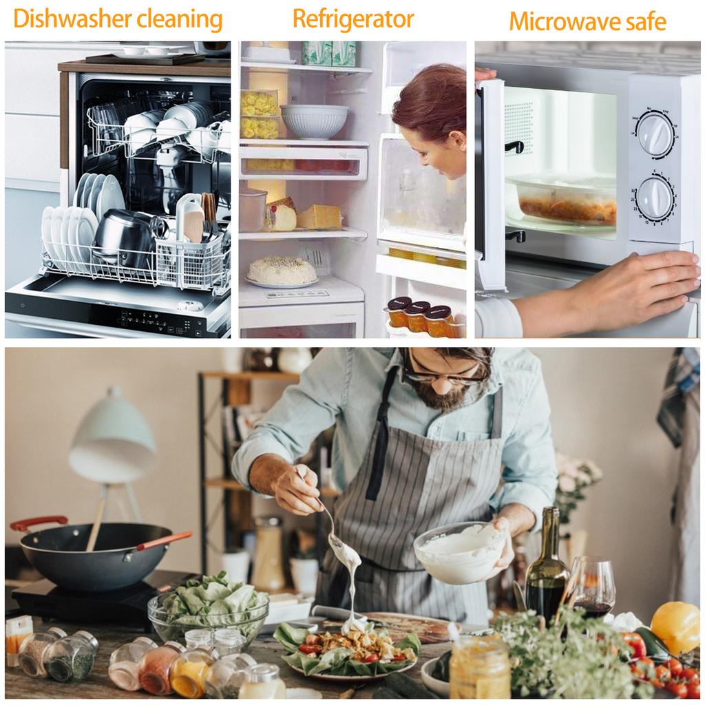 900ml Pudełko Bento dla Dzieci 3 Piętrowe Pudełko Śniadaniowe Szczelne Przenośny Pojemnik na Jedzenie na Lunch Pudełko do Przechowywania Żywności ze Słomy Pszennej Zmywarka