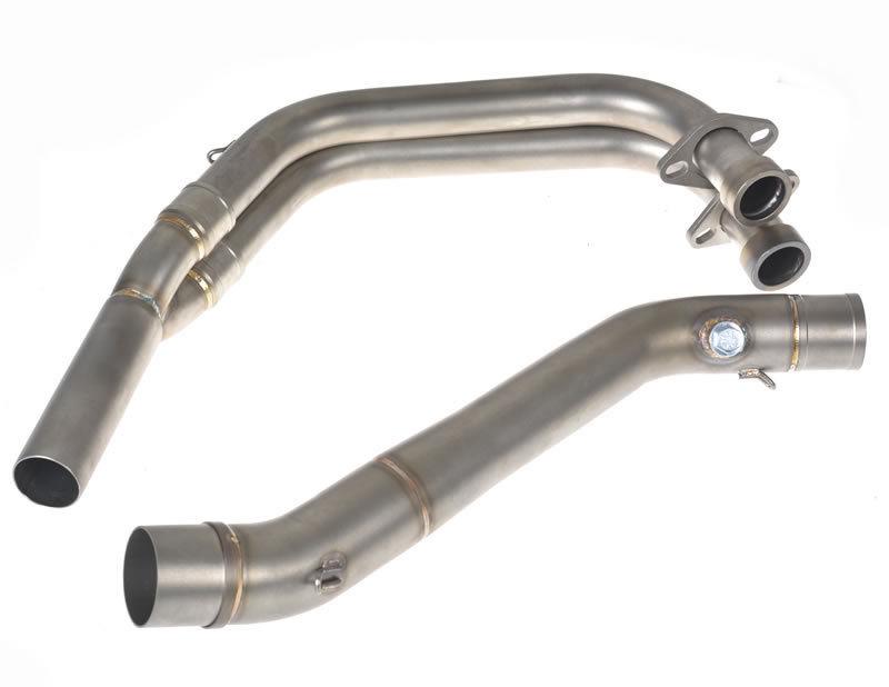 Yamaha R25/R30 Front Exhaust Pipe Modification for Large Displacement Mid-Section