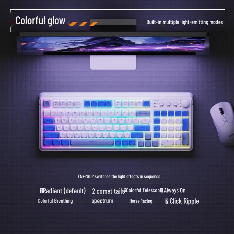 AOC GK210 Tri-Mode Wireless Gaming Keyboard