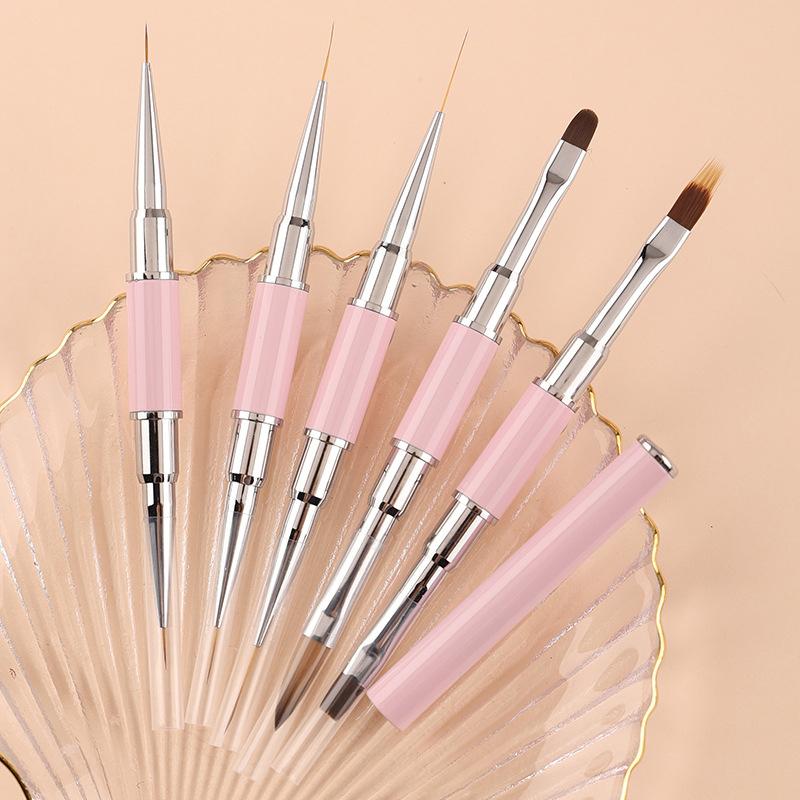 Nail Art Brush Professional Thin Liner For Manicure Decoration Brushes Set Nails French Paint Uv Gel Acrylic Decorating Tools