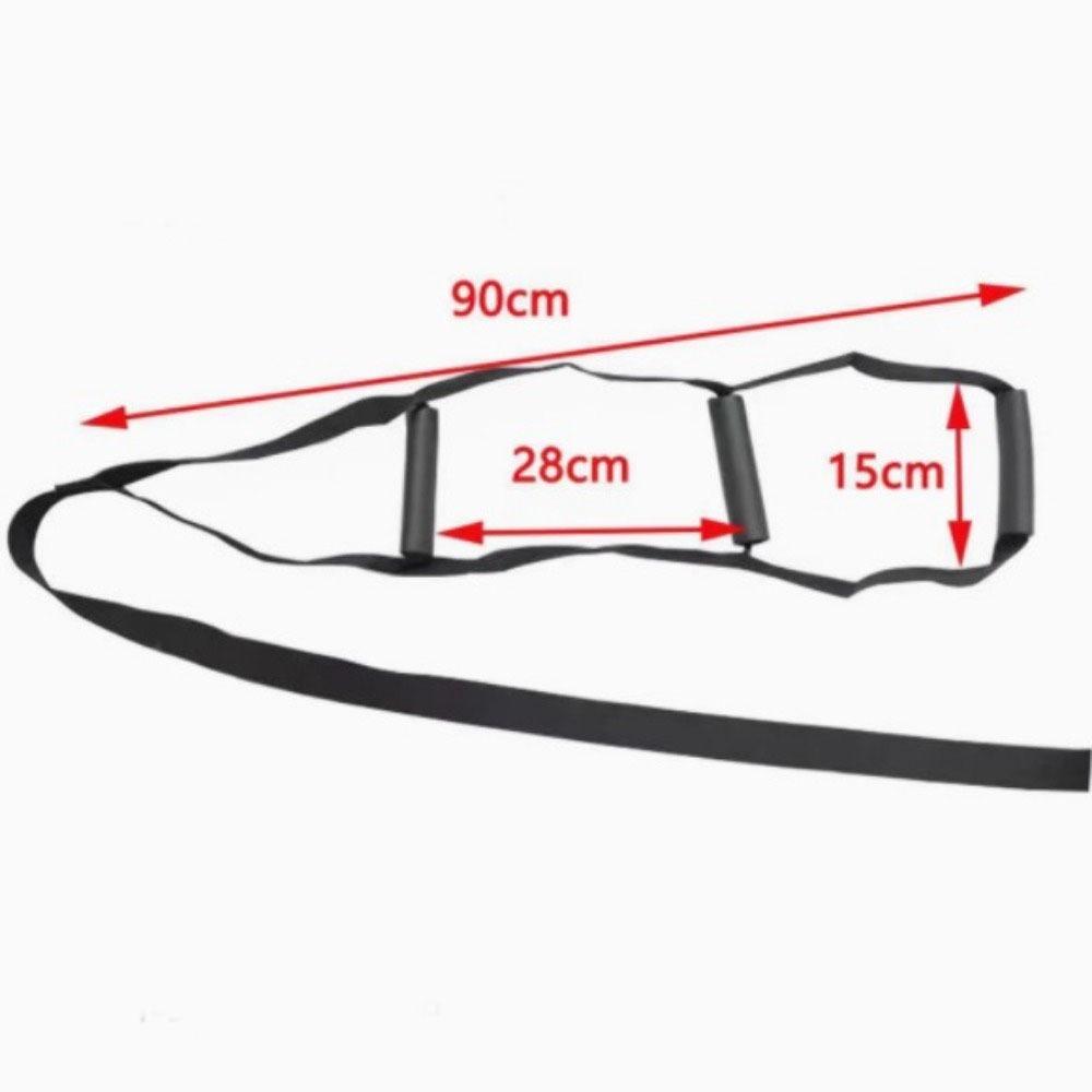 Elderly Get Up Aid Nylon Transfer Belt Elderly Mobility Aid for Safe Sitting/Standing Assistance Patient Lift Assist Strap