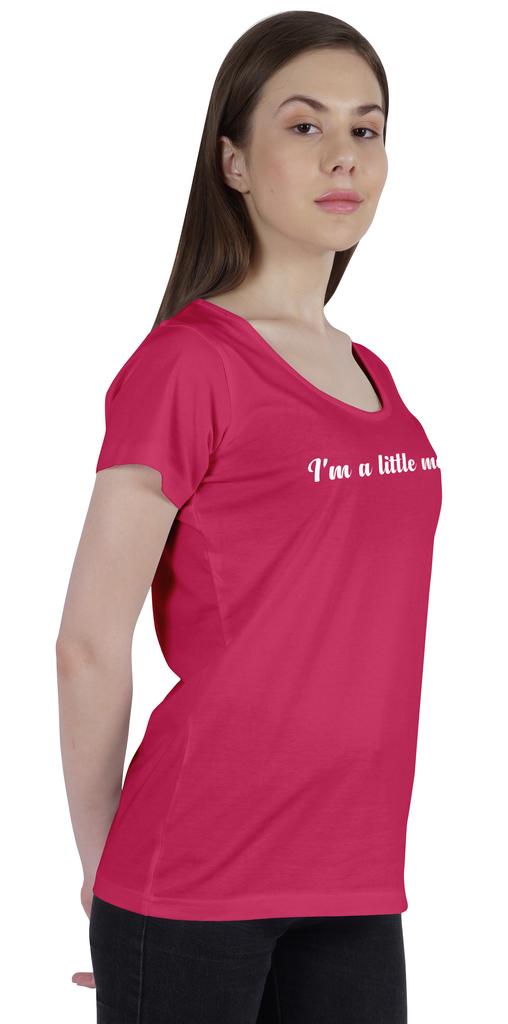 Inkmeso I'm A Little Moody Graphic Printed Tee Top Quote Tshirt