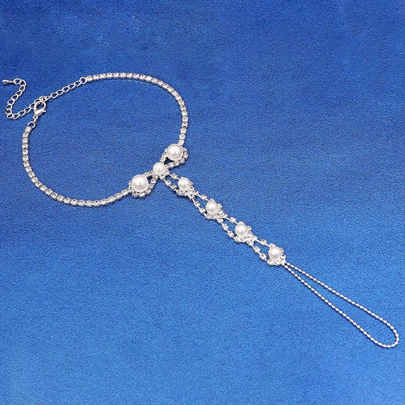 Bohemian Rhinestone Summer Beach Anklet Jewelry