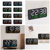 LED Digital Wall Clock Large Display Alarm Clock Perfect for Home Office Gym Decors and Seniors Precise Time Management