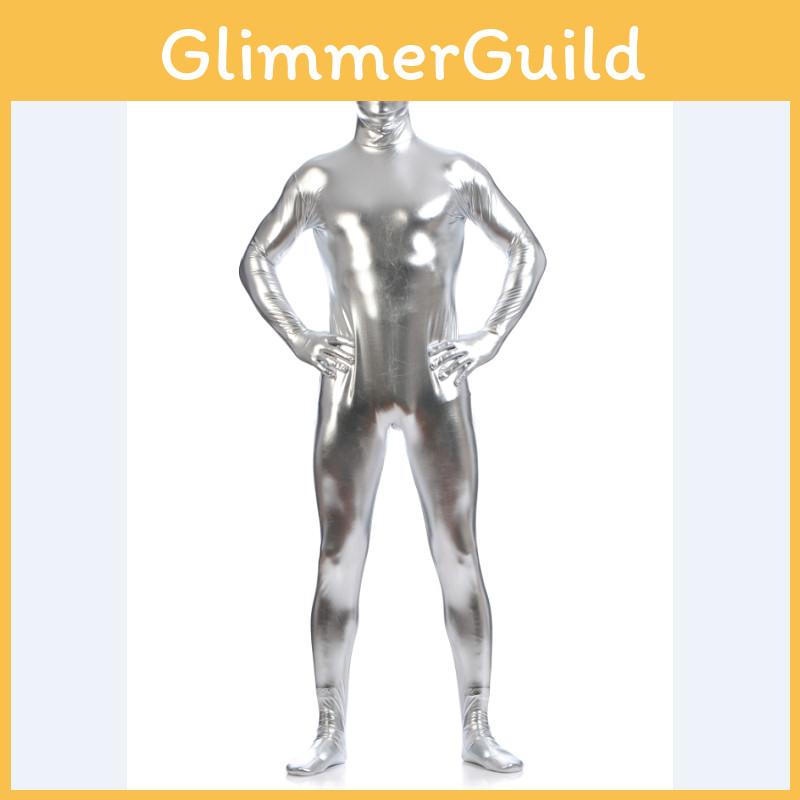 Sleek And Stretchy Turtleneck Unitard Man Spandex Bodysuit Perfect For Parties