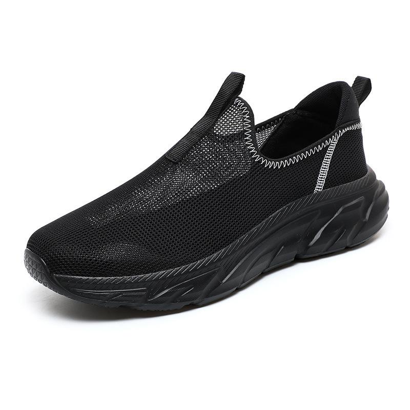 Breathable Large Size Trendy Sports Shoes Casual New Lazy One-pedal Light Shoes