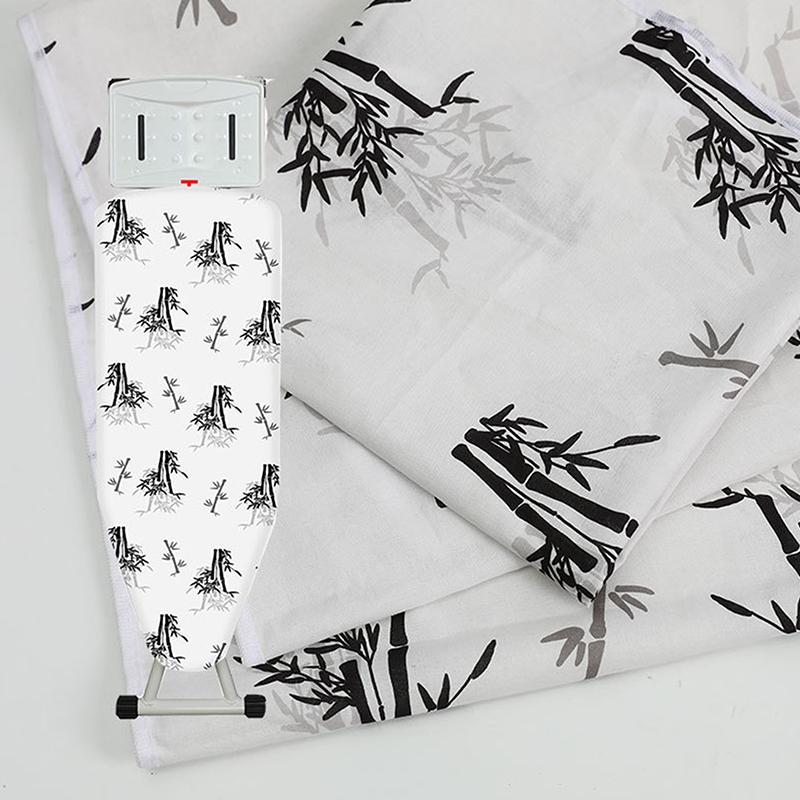 Durable Ironing Board Cloth Heat Resistant Decorative Ironing Board Cover With Floral Animals Design Universal Laundry Supplies