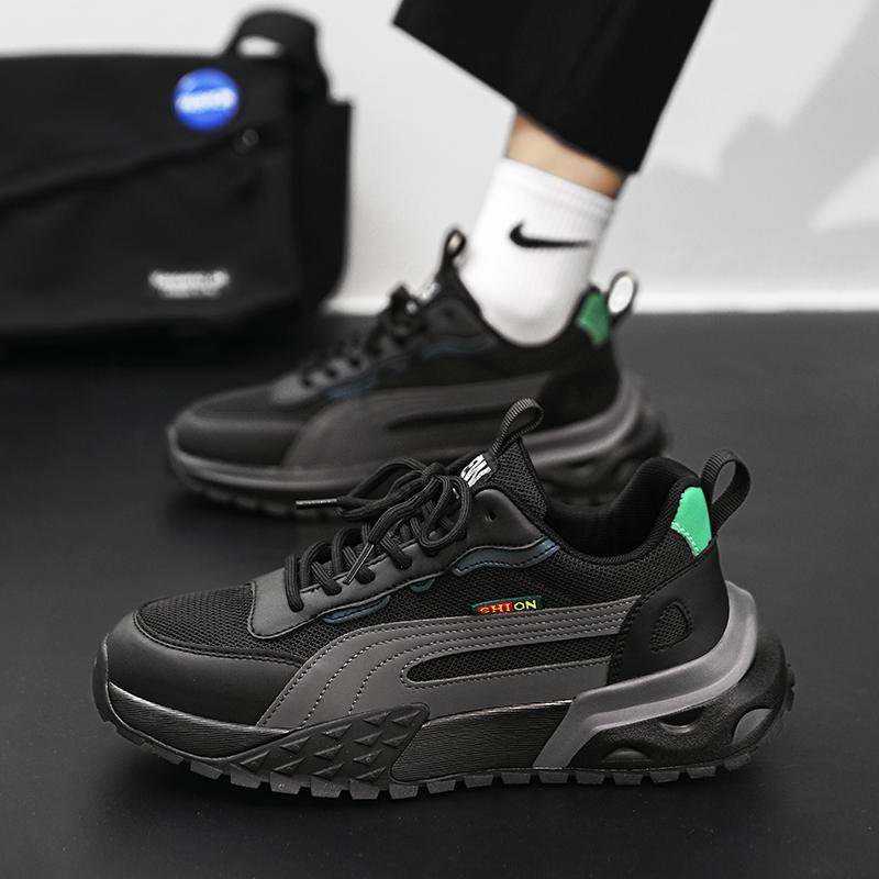 

Премиальные кроссовки для бега 2025 Мужские спортивные кроссовки - Дышащие кроссовки для зала и джоггинга Бесплатная доставка 44 чёрный