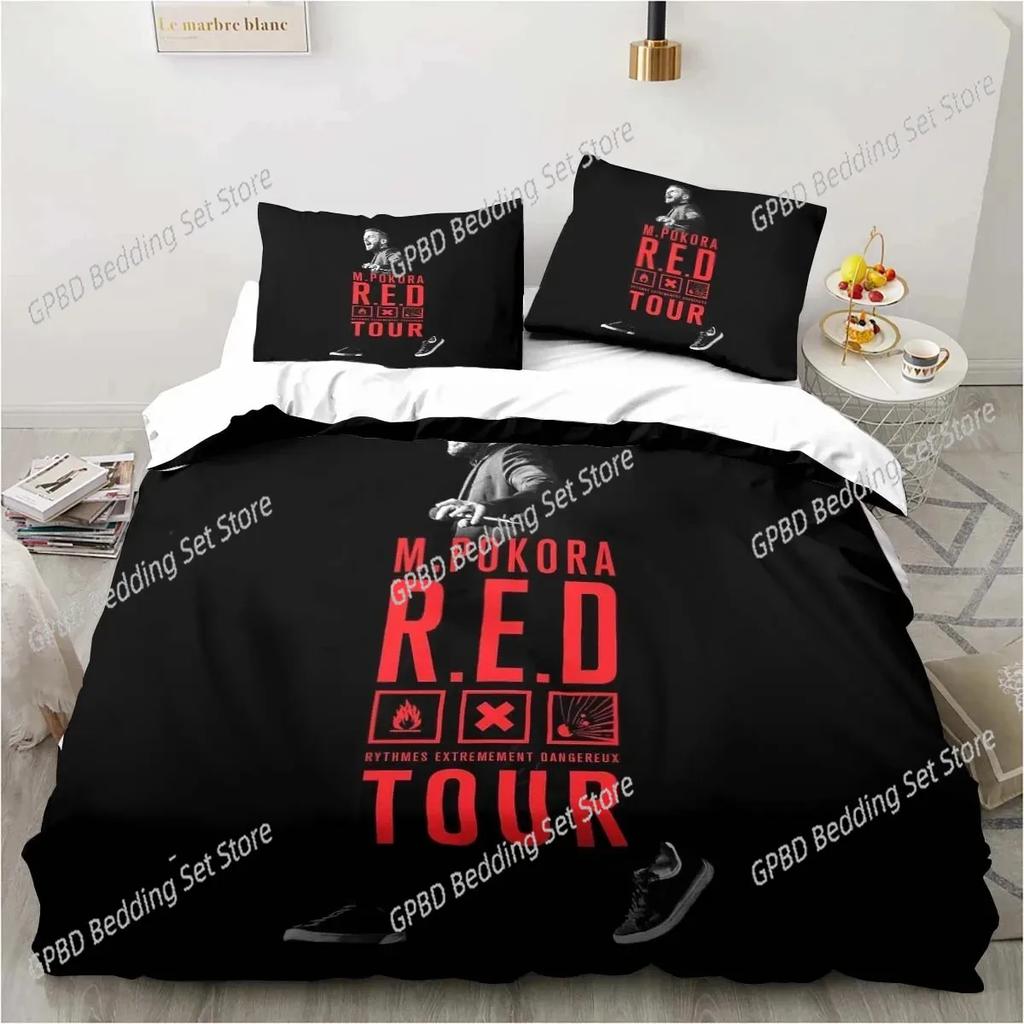 3D Print Matt M. Pokora Comfortable Duvet Quilt Cover Pillowcase Bedding Set Children Bedroom Decoration Home Textile