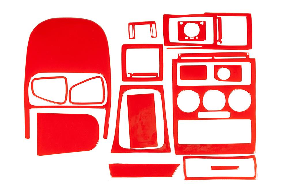 

Накладки на панель (червоний колір) для Opel Astra G classic 1998-2012 рр.