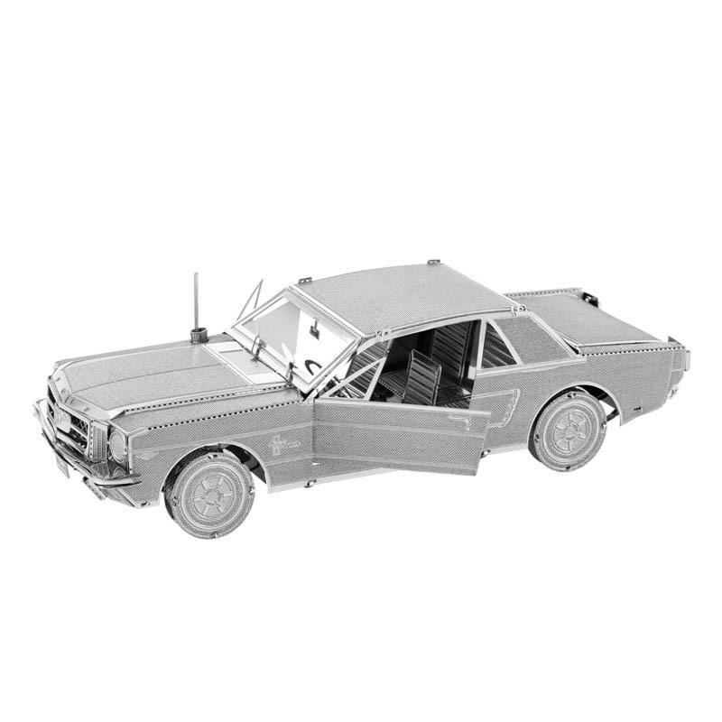 

Mad Model Mustang All-Metal 3D DIY Stainless Steel Puzzle - Glue-Free Assembly