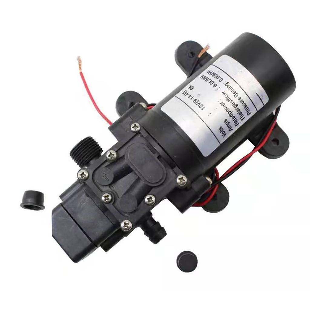Hochdruck-Membranpumpe, intelligente elektrische 6-Liter-Durchflussrate, selbstansaugende Pumpe für die Autowäsche