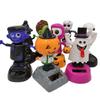 Ornaments Kids Toys Solar Powered Halloween Shaking Head Dolls Solar Dancing Toy Bobble Dancer Toy