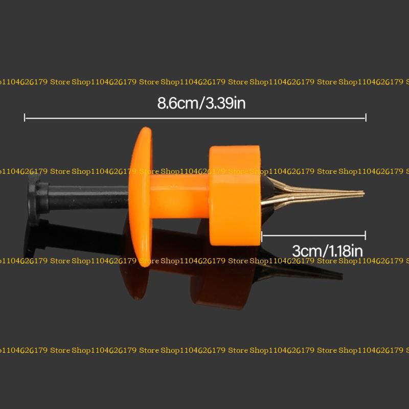 A1A2 Portable Fishing Baits Light Weight Clip Earthworm Bloodworm Clip Live Maggots Quick Feeding Hook Clip Easy to Use