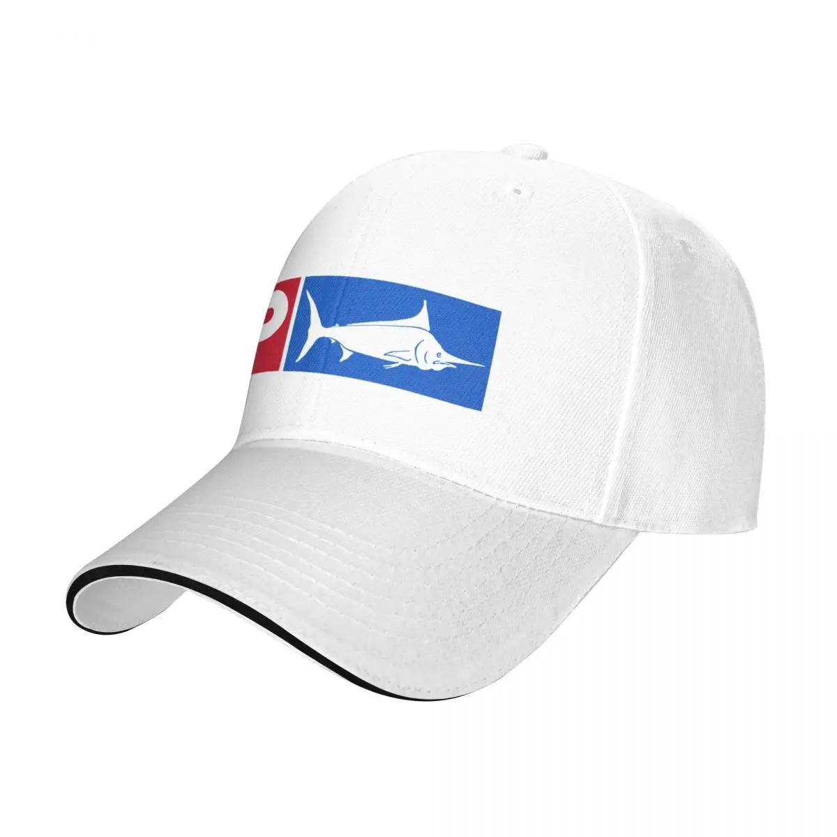 Бейсболка Marine, модная рыболовная кепка-сэндвич, кепка для мужчин и женщин, регулируемая, спортивная кепка для папы Adjustable белый