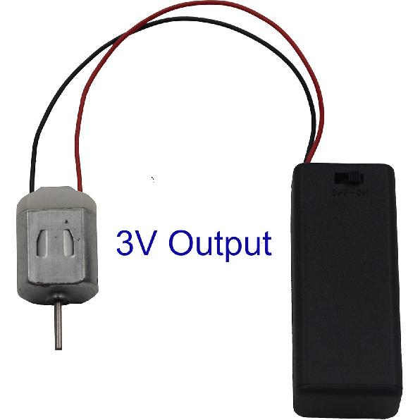 (Pack of 3 2 AAA Battery Holder with Switch, 2 x 1.5V AAA Battery Holder Case with Wire Leads and ON/Off Switch