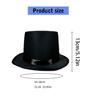 Popular Ceremony Hat for Cosplay Party All Matching Magicians Hat Stage Performers Fedoras Hat Adult Formal Event Hat