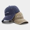 Letter embroidery washed cowboy hat couple street casual baseball cap outdoor versatile sunshade cap tide