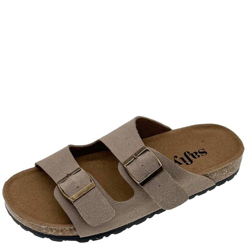 Мода Модные пляжные женские сандалии Летние туфли на плоской подошве с застежкой-молнией — фото 2