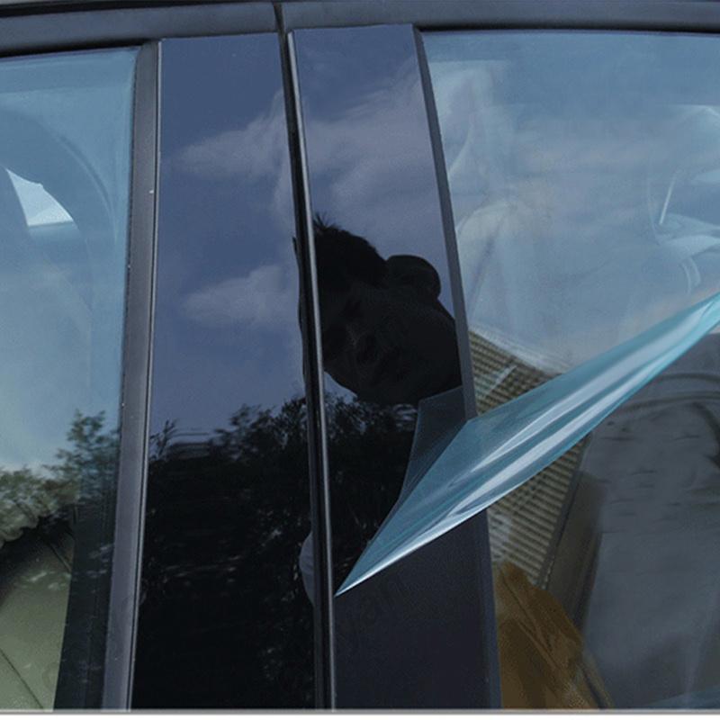 Passend für Nissan Murano 2015 2016 2017 2018 2019-2024 Glänzend Schwarz Türfenster Säulenverkleidung Abdeckung Aufkleber Außenaufkleber