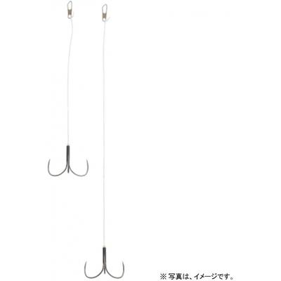 Daiwa Daiwa  Spare Triple Hook With Harris  M  Black Cut  For Fish Tricks  D Max 059749 Fish Hook