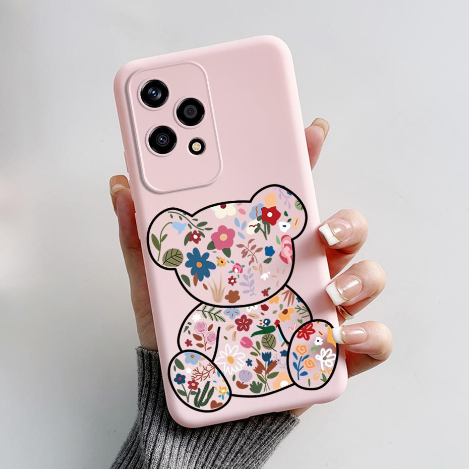 For Honor 200 Lite Case Stylish Painted Silicone TPU Phone Back Cover for Honor 200 Lite 5G Soft Case Honor200Lite 200Lite Funda