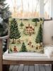 Vintage Style Pillows Snow Holiday Fun Rural Christmas Theme Pillows Farmhouse Sofas Pillows Decorations Christmas Gifts