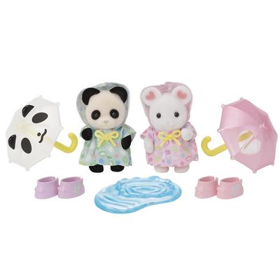 Sylvanian Families Kindergarten [Freundliches Baby-Set -Regnerisch-] S-74 ST Mark Ab 3 Jahren Spielzeug Puppenhaus Sylvanian Families EPOCH