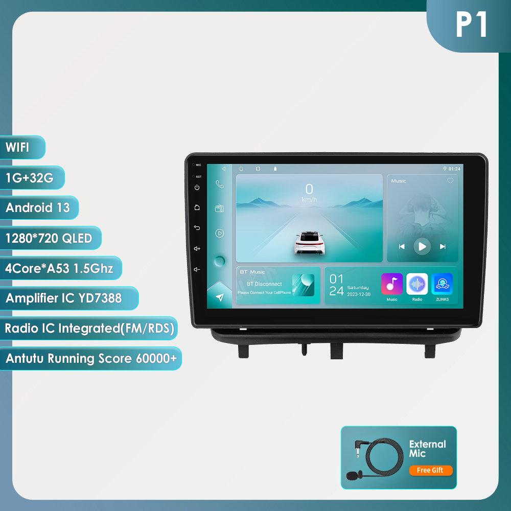 

Hizpo 2 Din Android 13 автомобильный радиоприемник мультимедиа видеоплеер для Opel Corsa D 2007-2012 хэтчбек фургон навигация интеллектуальный экран GPS 4G Carplay Auto P1 4Core 1G 32G